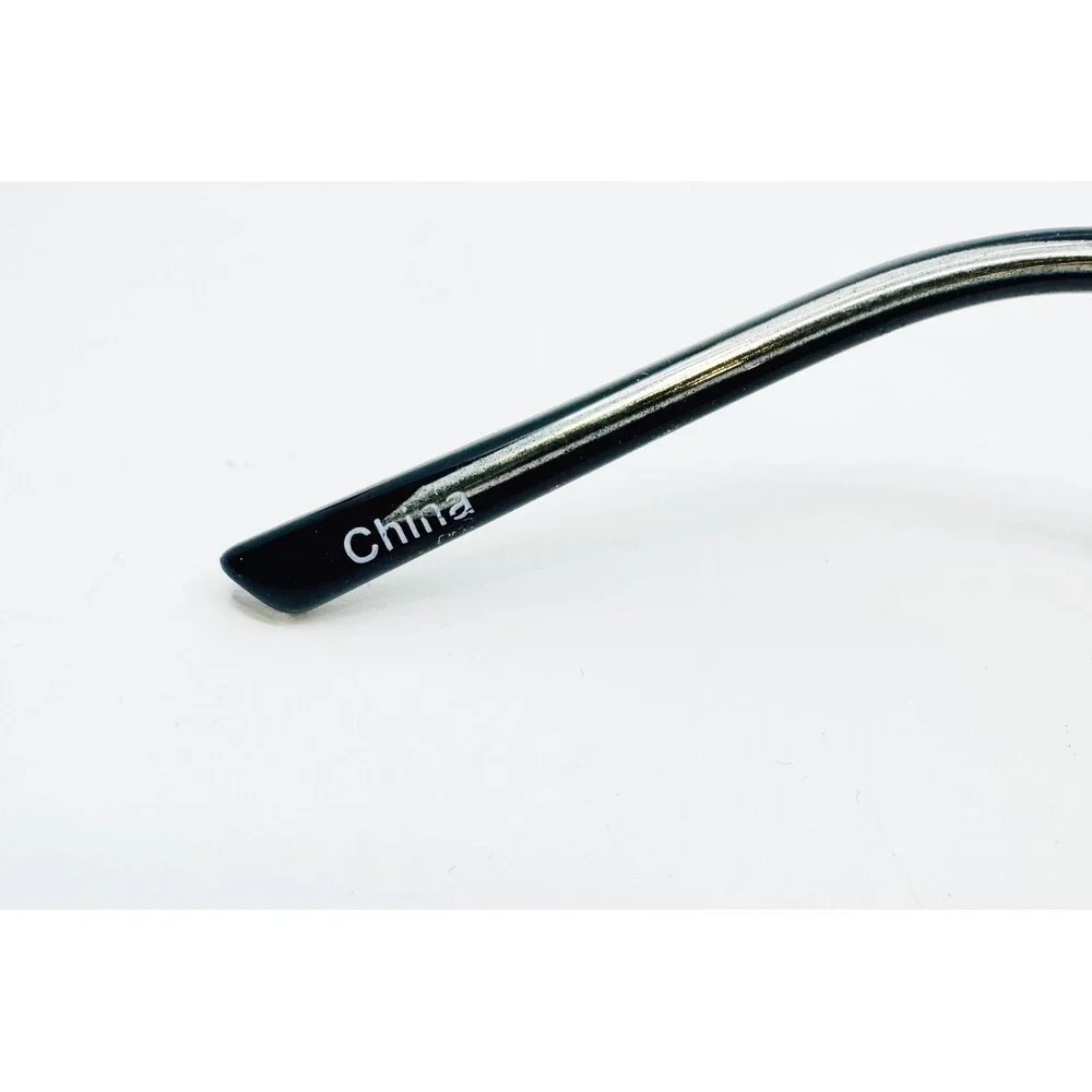 Modern Optical Eyeglass Frames Mens Black Clear MP4003 54-16-140
